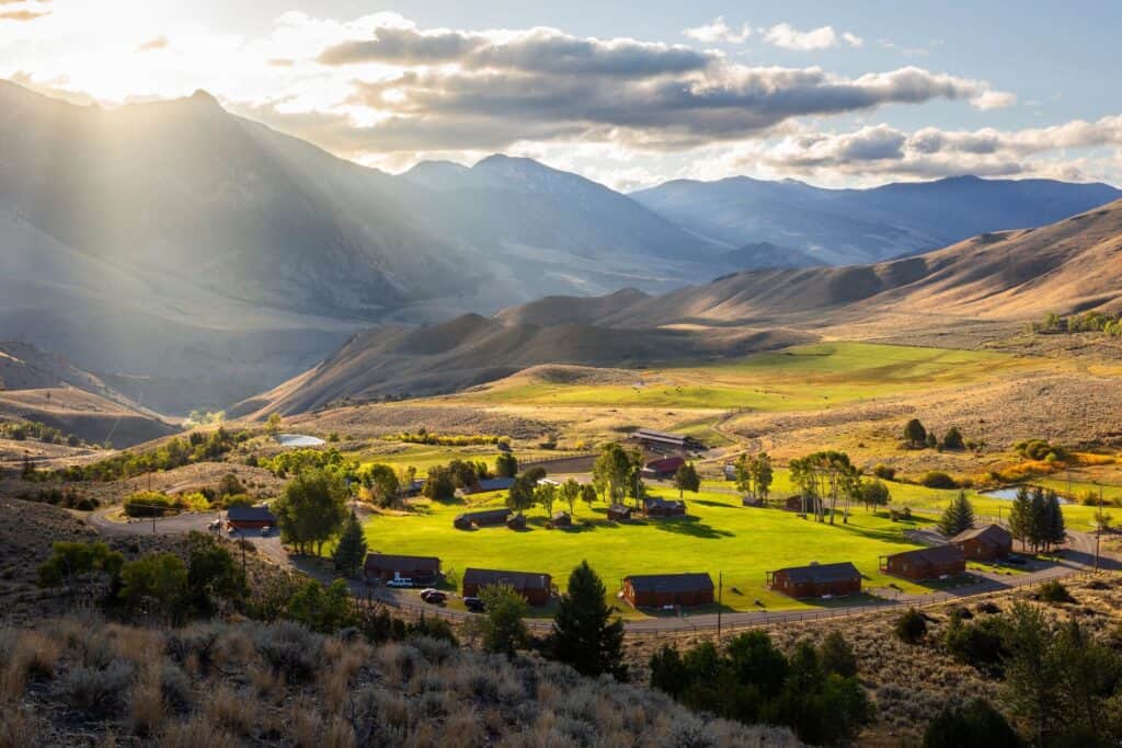 Twin Peaks Guest Ranch in Salmon