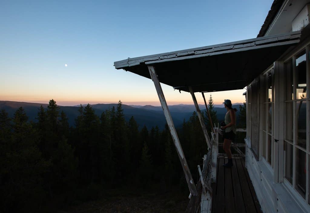 renting an idaho fire lookout