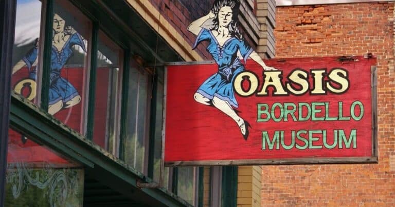Oasis Bordello Museum in Wallace
