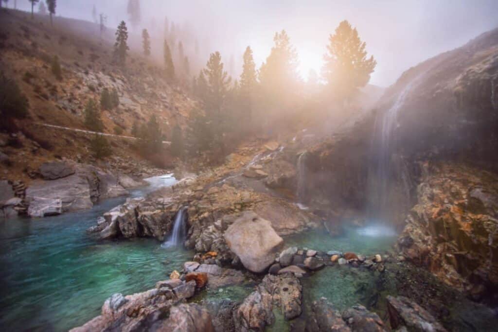 Kirkham Hot Springs near boise