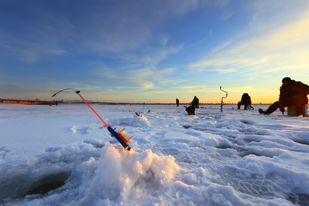 ice fishing idaho